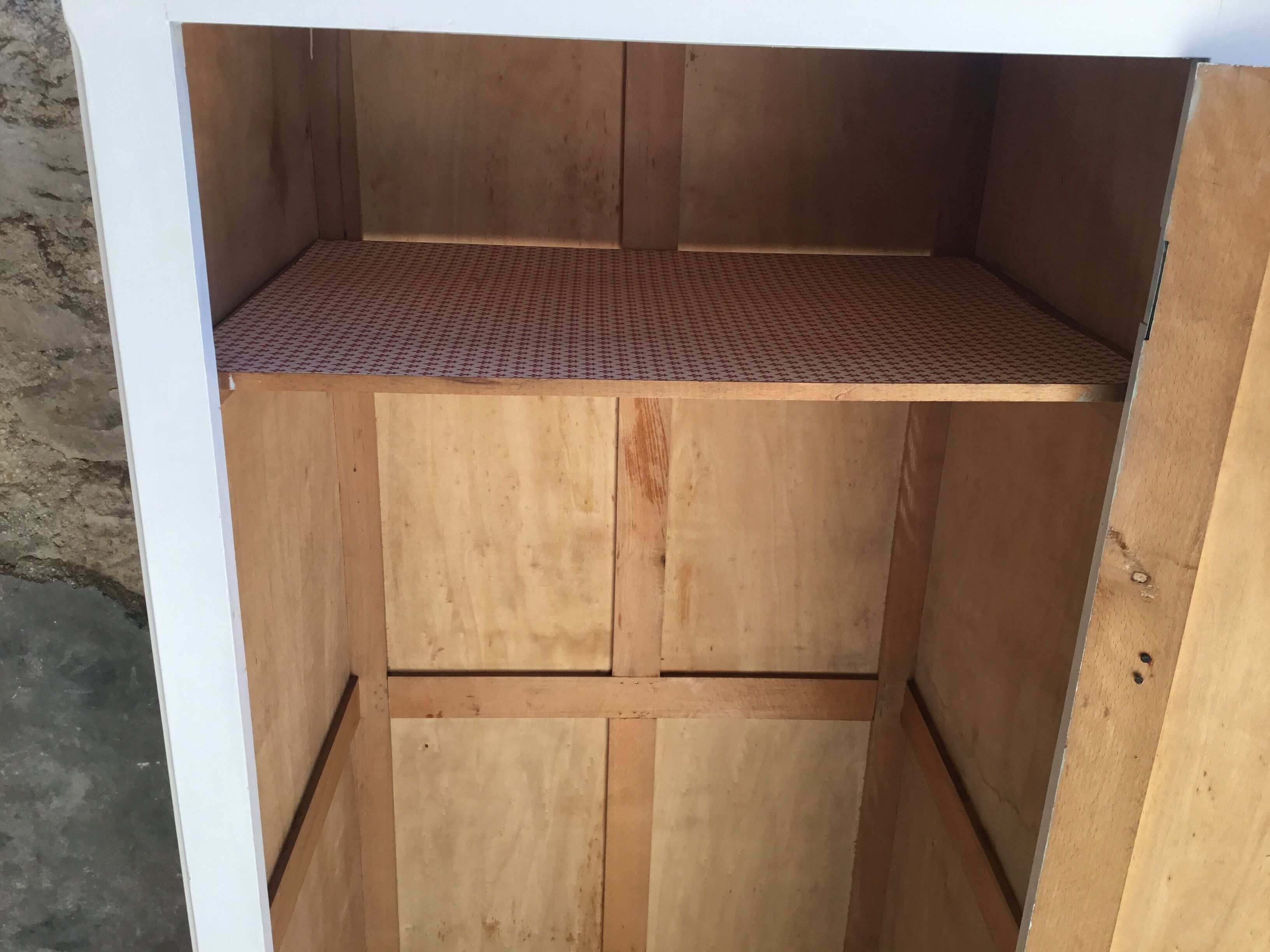 Bonnetière ou armoire parisienne 1 porte dans son jus