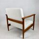 Fauteuil en laine bouclée, années 1970