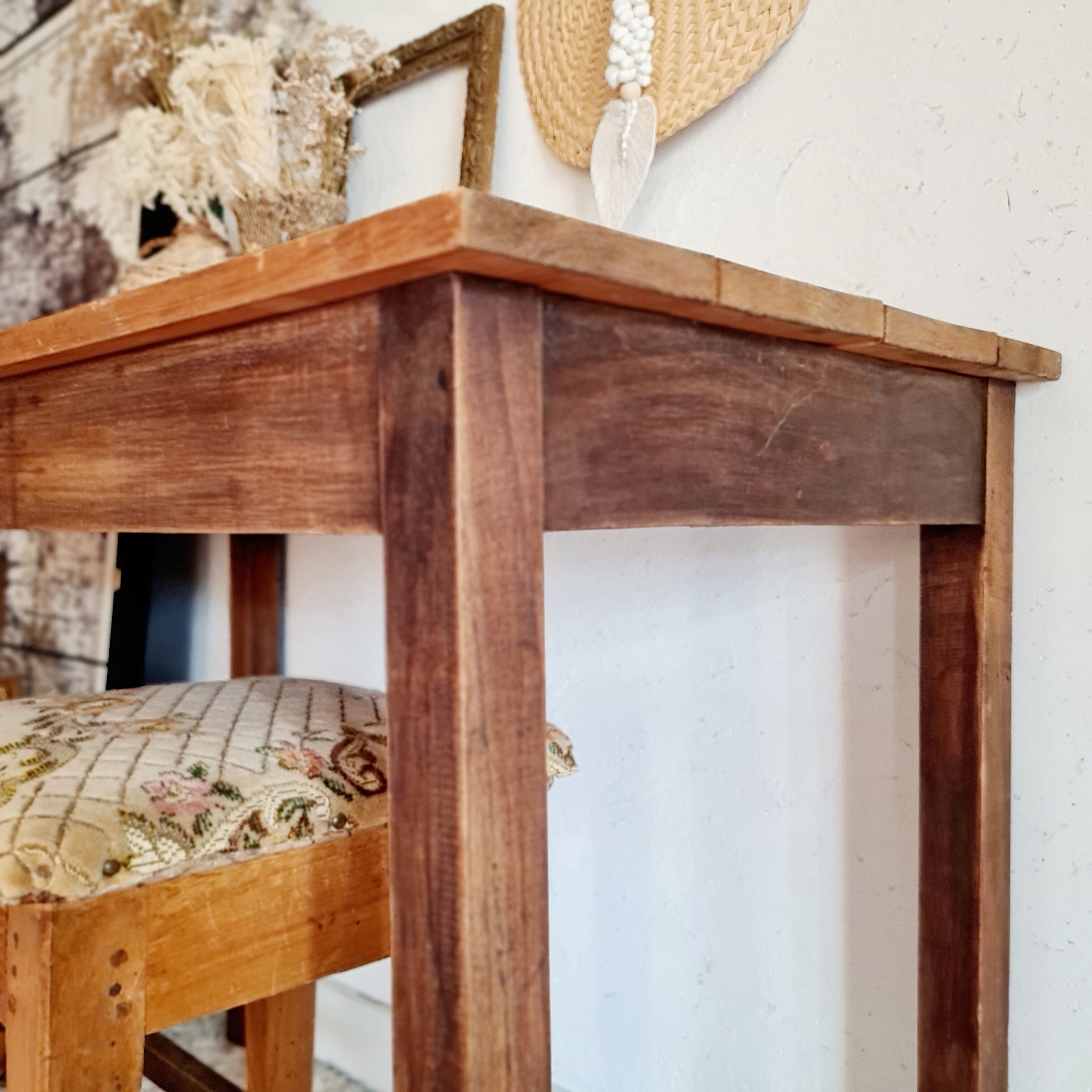 Trade table or antique workshop workbench