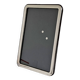 Silver photo frame