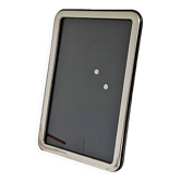 Silver photo frame