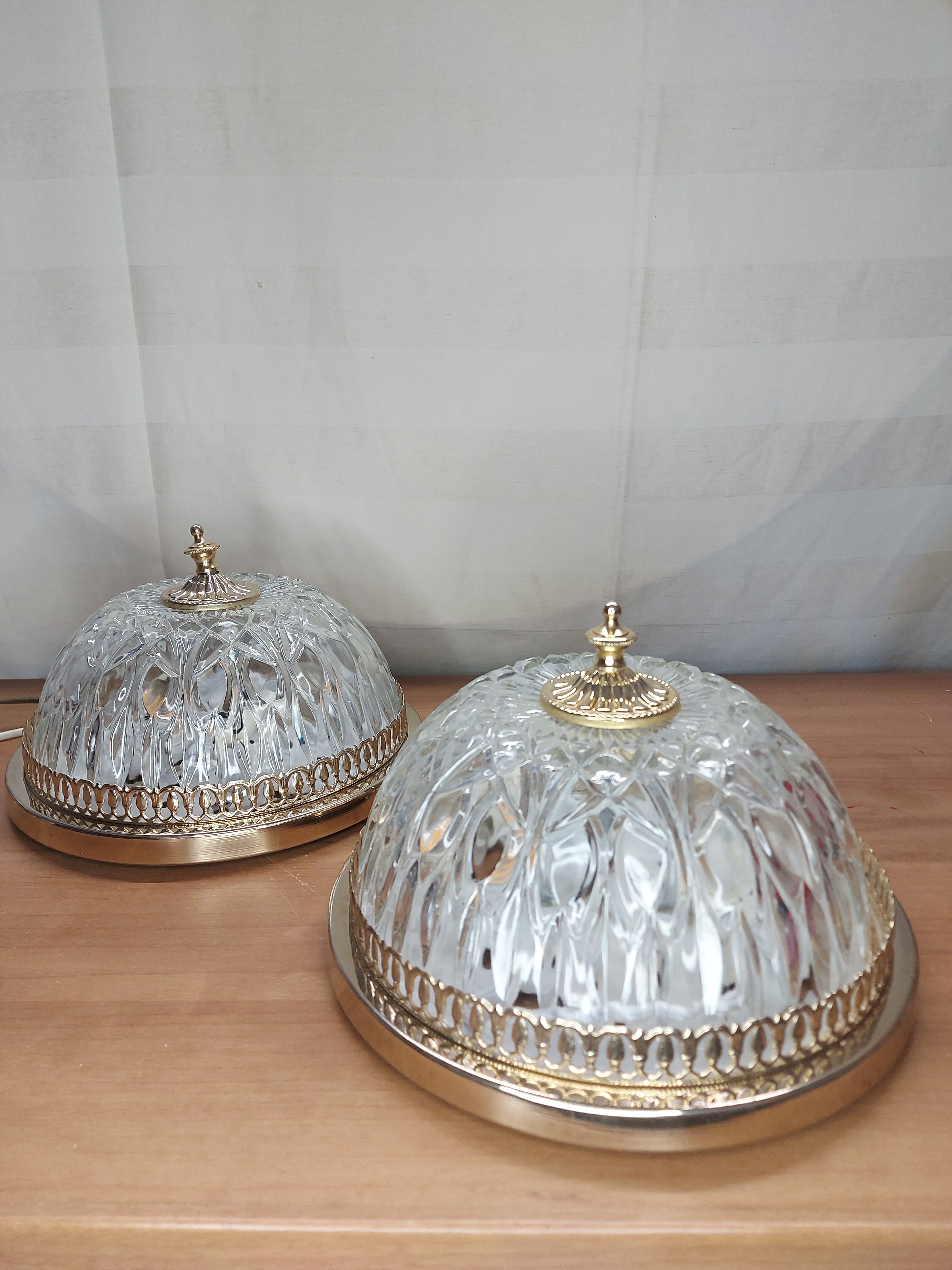Pair of sconces or ceiling lights