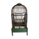 Octagonal bird cage made of wood and wire around 1920