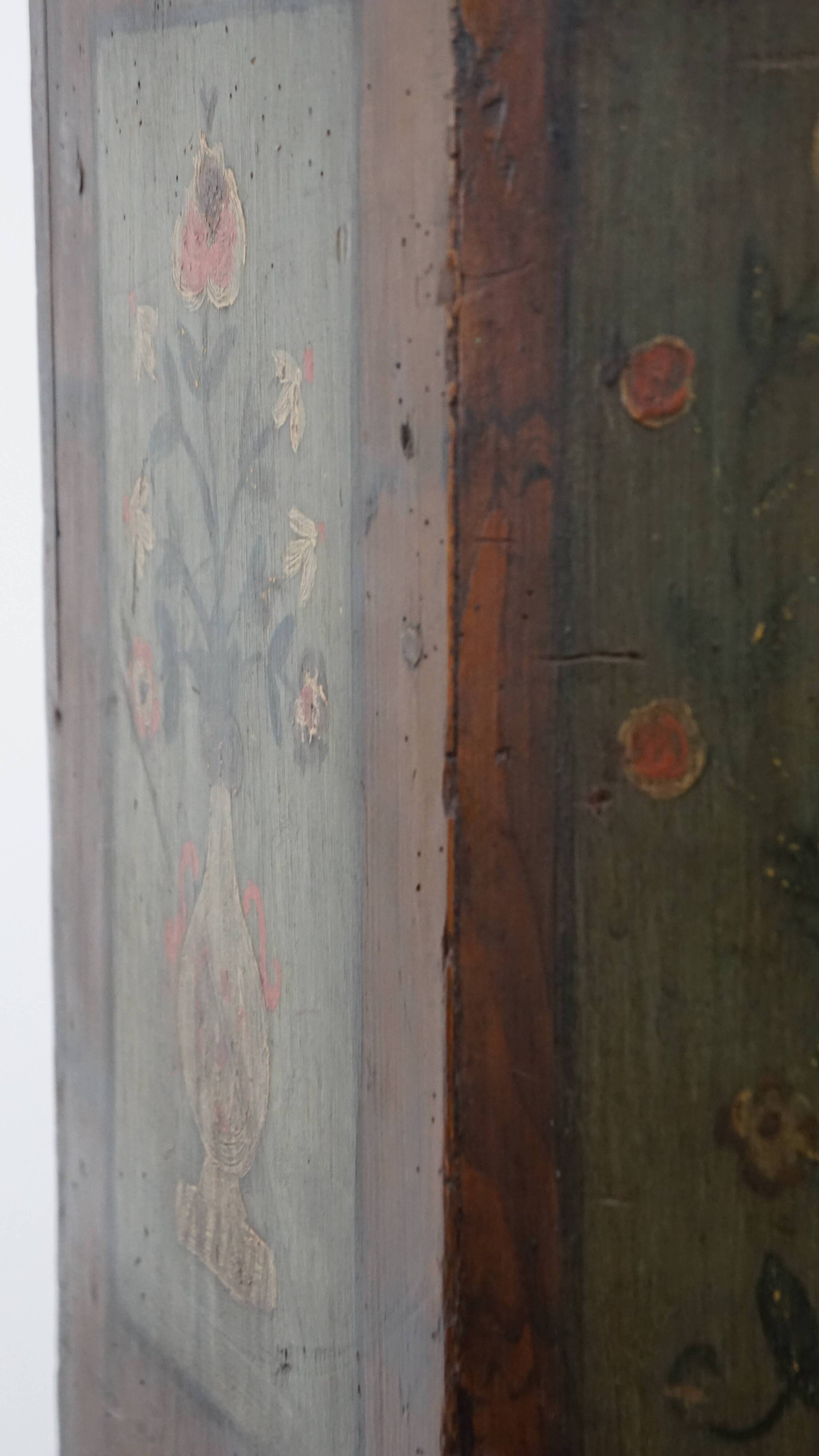 Buffet/armoire de mariée antique du XIXe siècle avec une porte