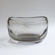 Czech smoked glass vase 1950's-60's