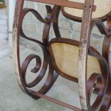 Wooden rocking chair and canning