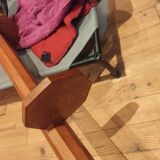 Lampadaire ancien vintage bois