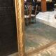 Miroir doré 140x205cm