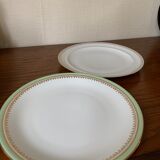 Two plates Limoges porcelain