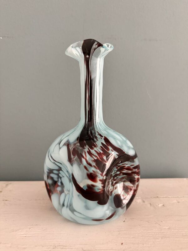 Vase Legras en verre de Clichy