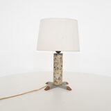Stone table light, France, 1960's