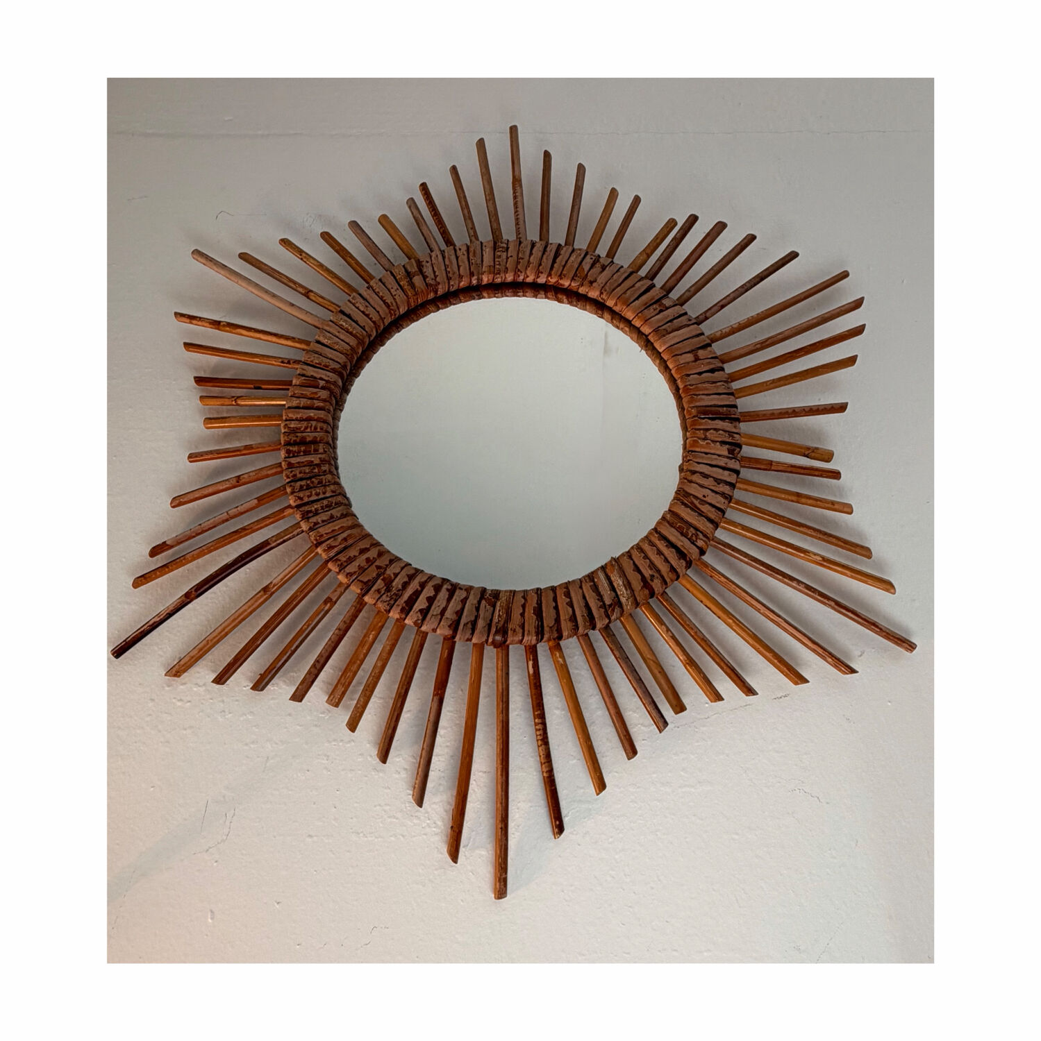 Bamboo mirror