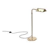 German Vintage Floor Lamp in Hollywood Regency Style in Brass by Florian Schulz