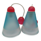 2 50/60' sorbet style pendant lights