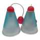 2 50/60' sorbet style pendant lights