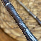 Salad cutlery, silver-plated, bamboo style