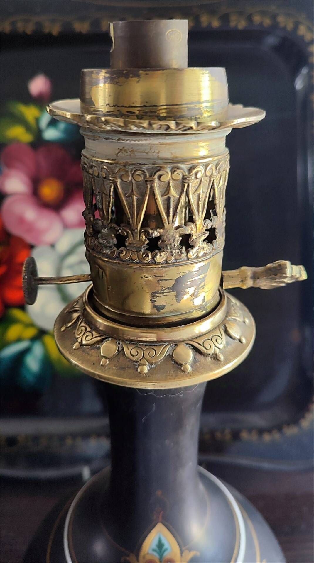 Pair of Napoleon III lamps