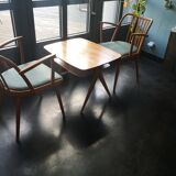 Pair of Scandinavian style armchairs, Antonin Suman, for Ton, Czech, 70s