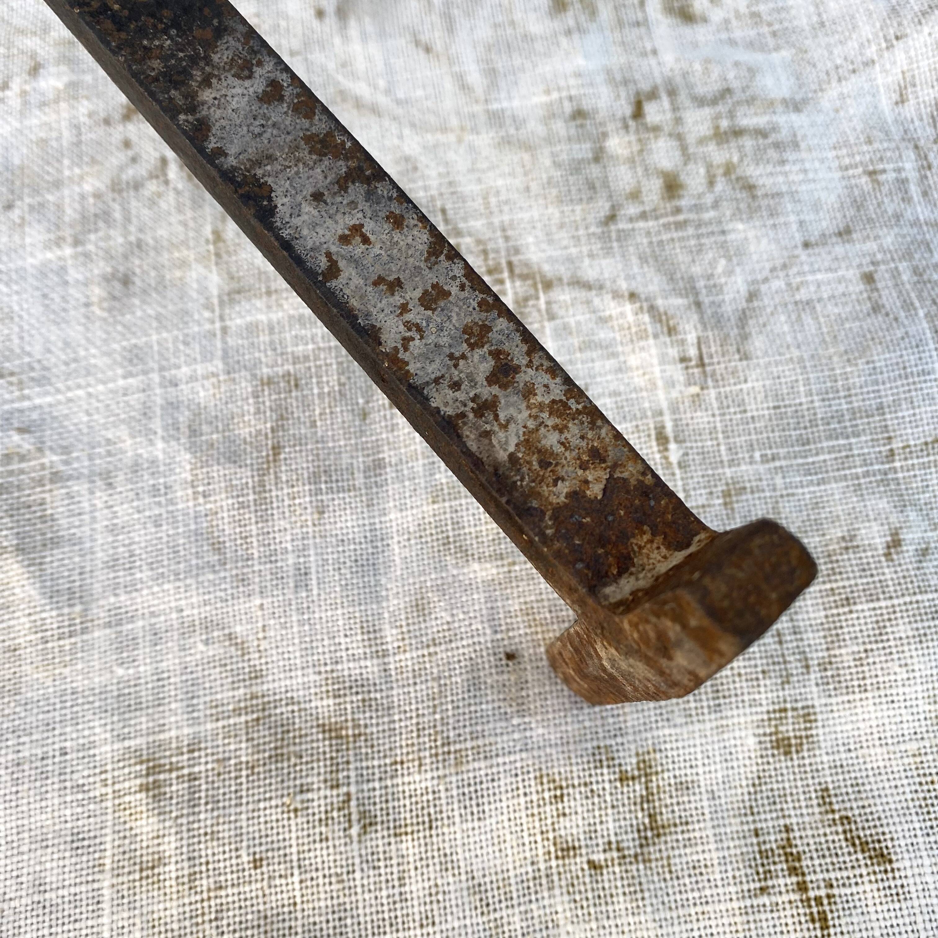 Paire de chenets Art déco en fonte