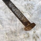 Paire de chenets Art déco en fonte