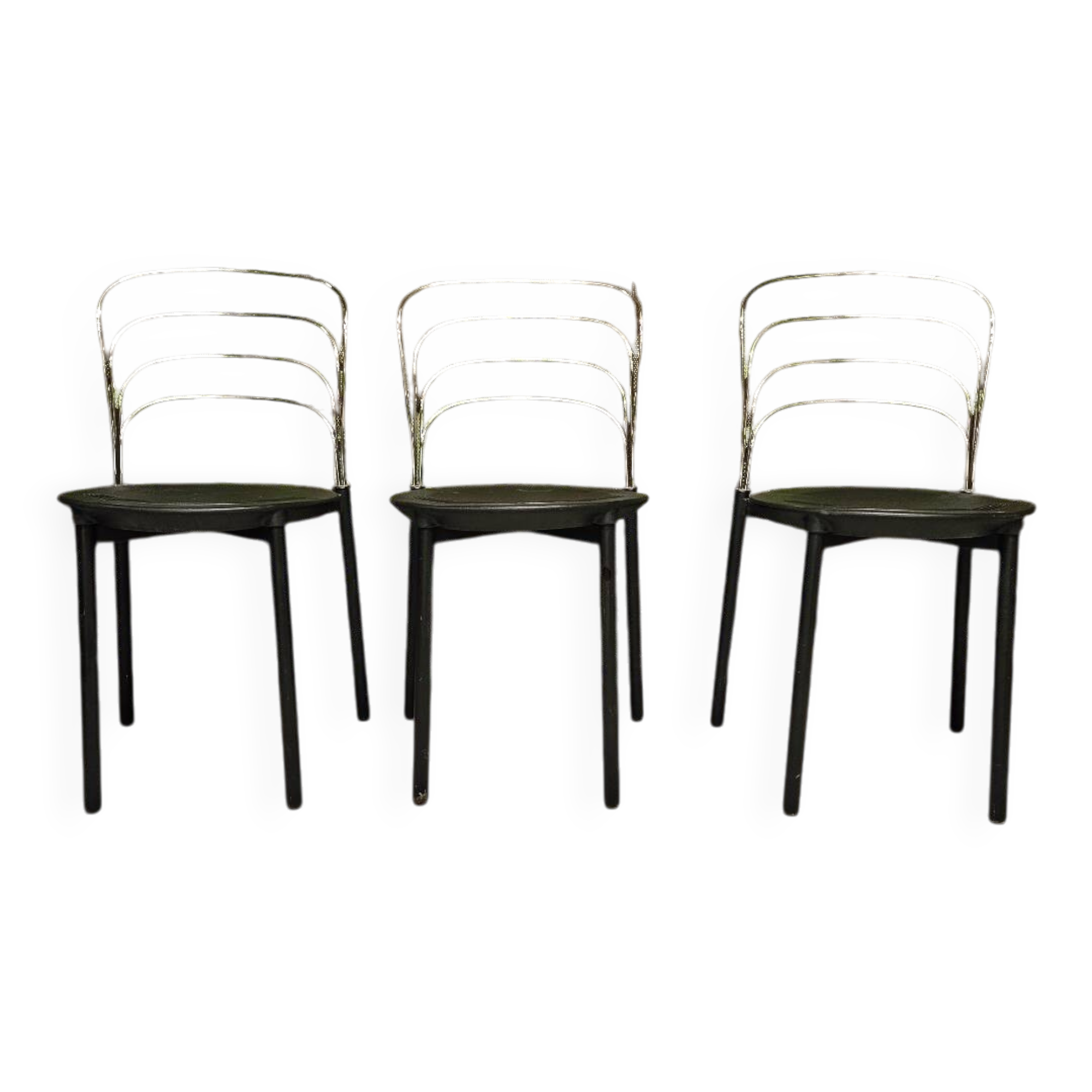 set of three Delfina chairs, Italy 80"