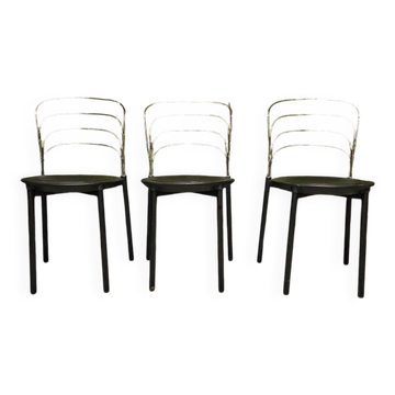 set of three Delfina chairs, Italy 80"
