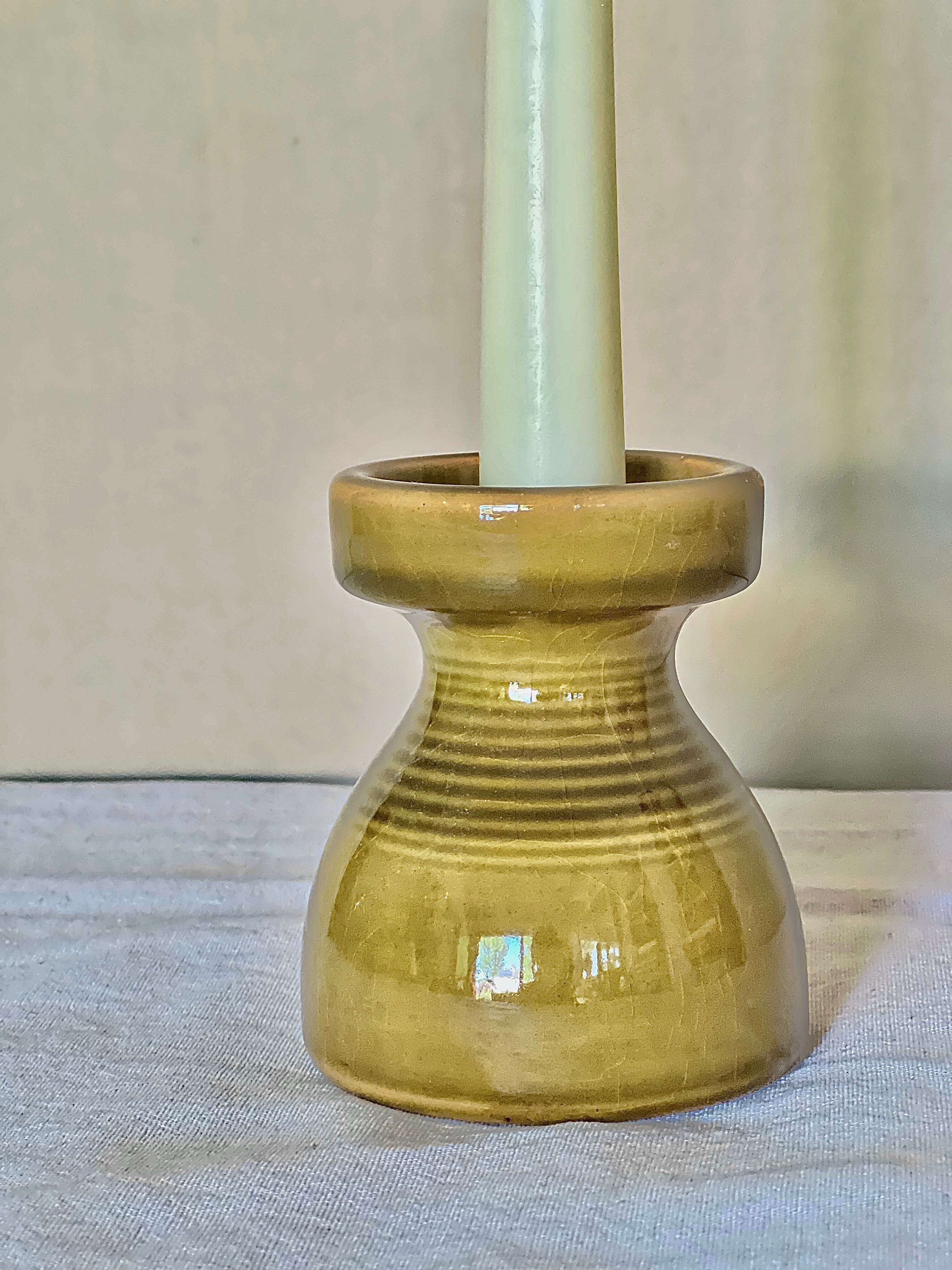 Vintage 70's Candle stick by  Steuler Ceramic Germany designed by Cari Zalloni