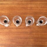 German wine glasses by Regina Kaufmann for Glashagen Hütte, set of 6.