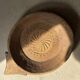 Ancient Indian plateau carved from solid wood "Whirlwind"