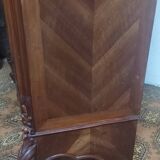 Rocaille walnut cabinet