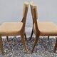 Paire de chaises vintage années 70/80