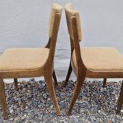 Paire de chaises vintage années 70/80