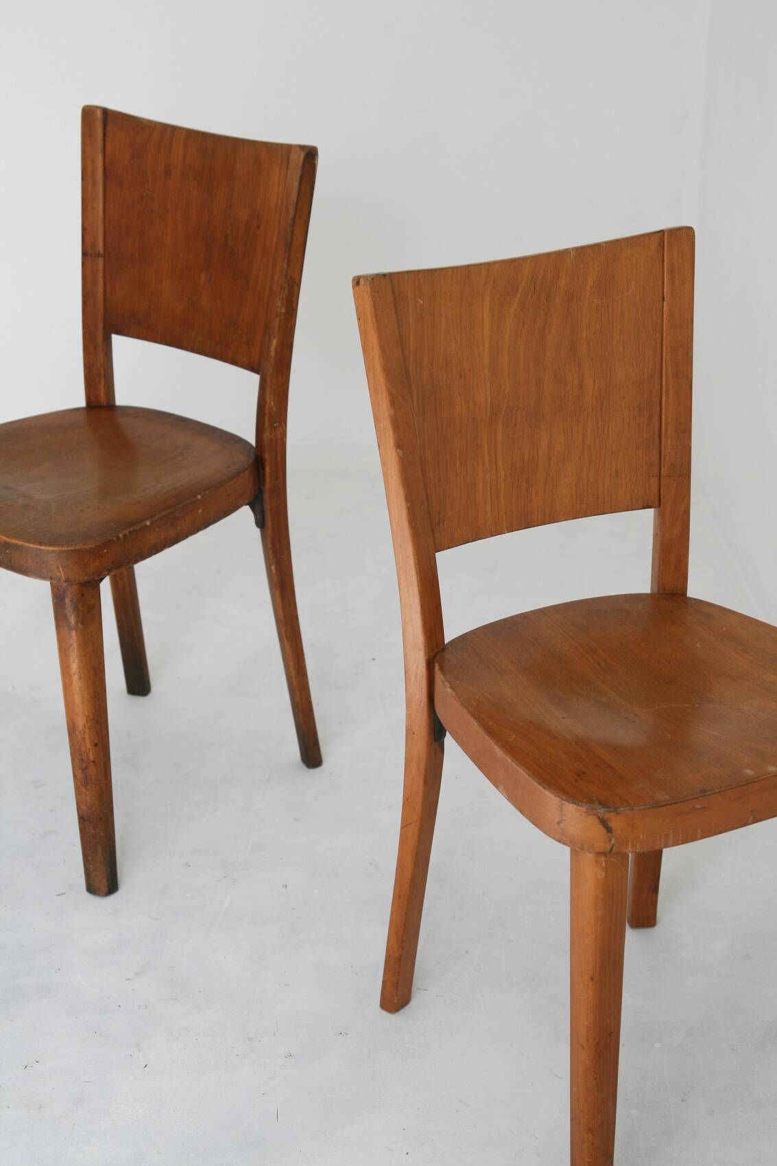 Set of Antique bentwood dining chairs from Thonet, 1930