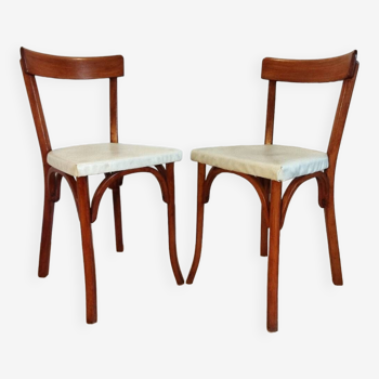 Paire de chaises bistrot Baumann