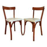 Pair of Baumann bistro chairs