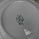 Set of 6 Moulin des Loups "Nappe" flat plates