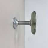 Patères vintage allemandes en aluminium et verre de Schönbuch, années 1970.