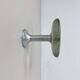Vintage German Aluminium and Glass Coat Hooks from Schönbuch, 1970s,