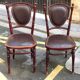 Paire de chaises bistrot 1900