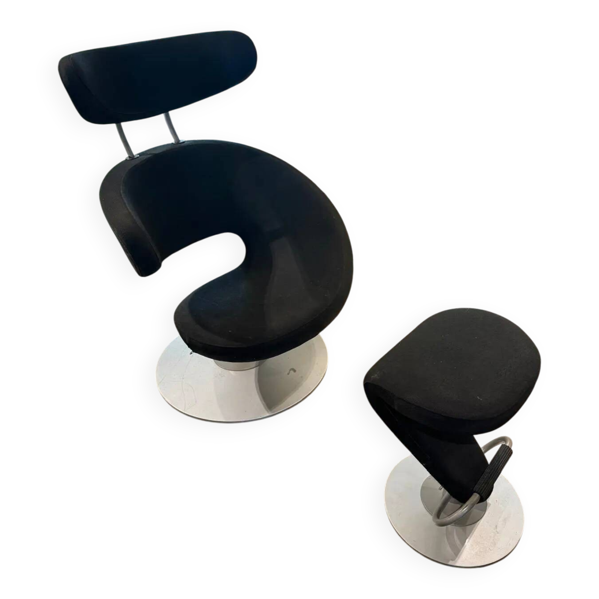 Stokke Variér Peel armchair + footrest