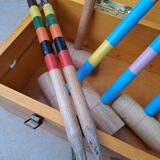 Jeu de croquet en bois Jorelle
