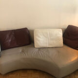 Design sofa Roche Bobois light grey
