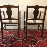 Pair of antique armchairs