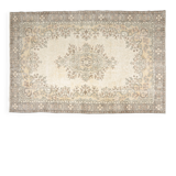 Oushak Anatolian Antique Wool Rug