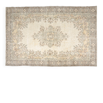 Oushak Anatolian Antique Wool Rug