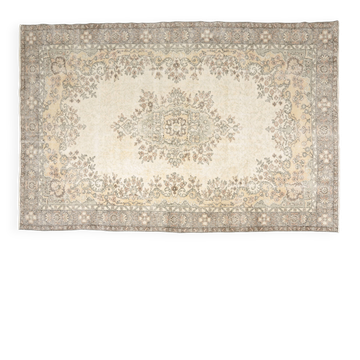 Oushak Anatolian Antique Wool Rug