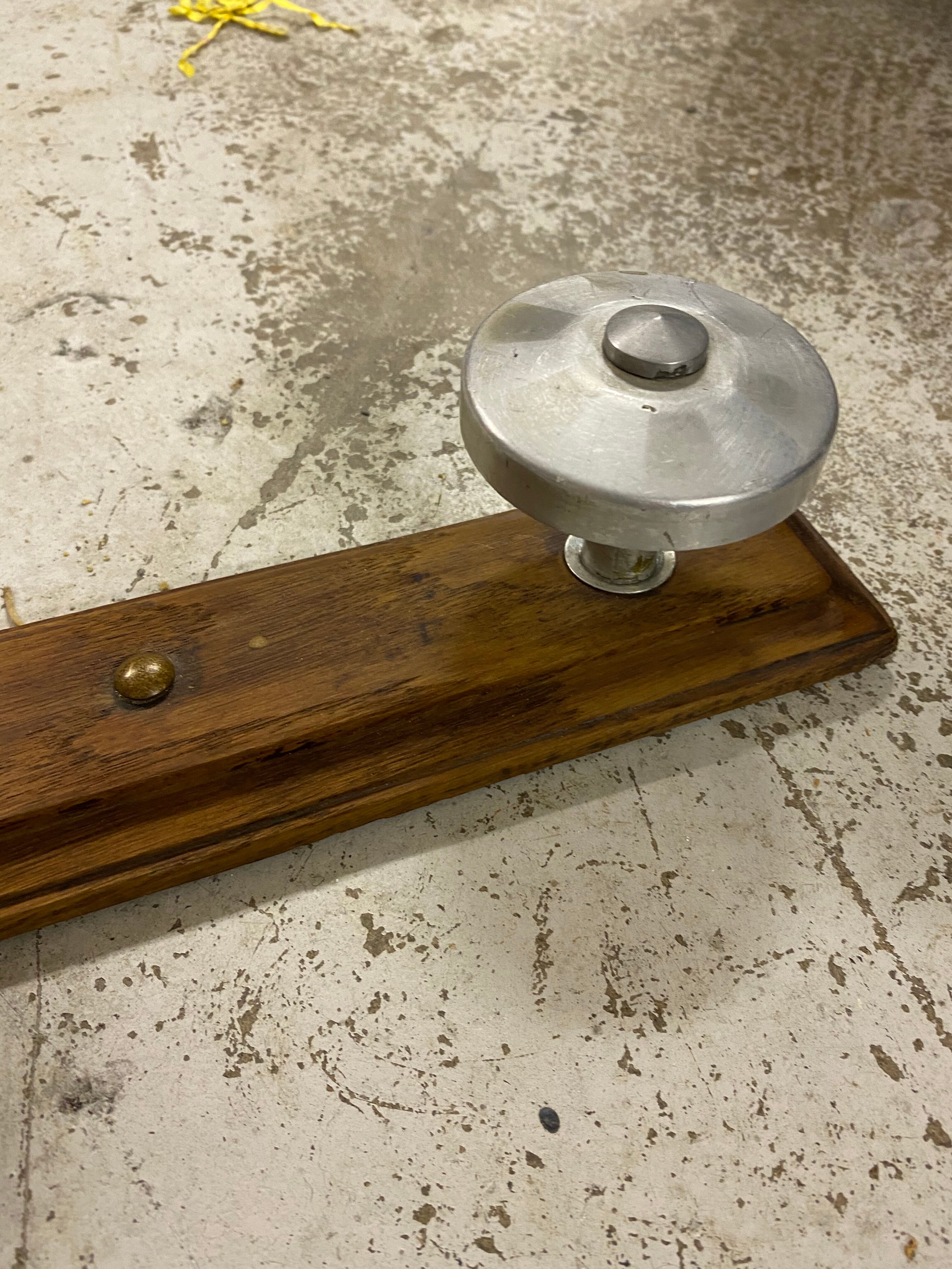 Wall-mounted coat rack