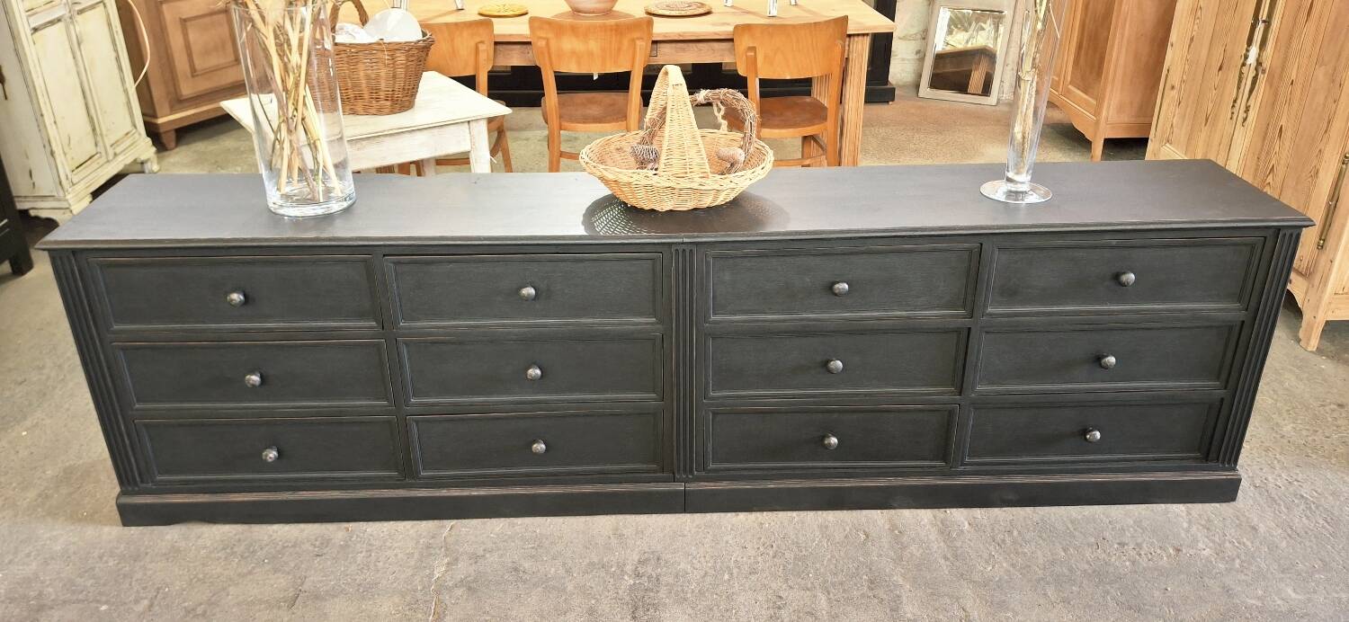 Craft cabinet with drawers