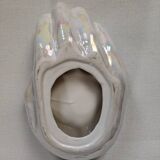 Large ceramic pocket emptier, contemporary design, 80s/90s