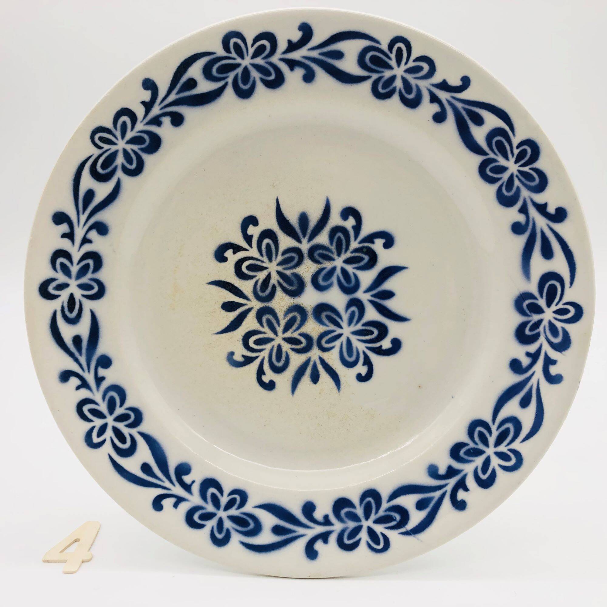 5 Dinner Plates, Orchies Moulin des Loups -St Amand